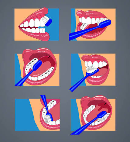 روش درست مسواک زدن